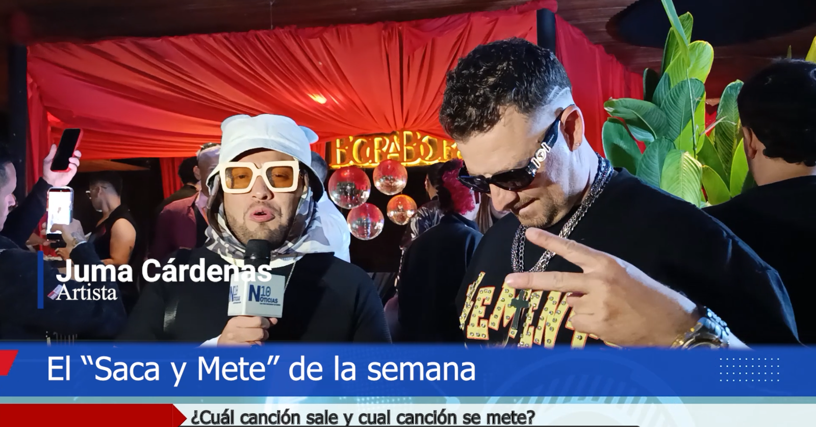 ¡SAQUE Y METE! Juma Cárdenas y Tío se enfrentan cara a cara: ¿cuál canción se queda y cuál sale?